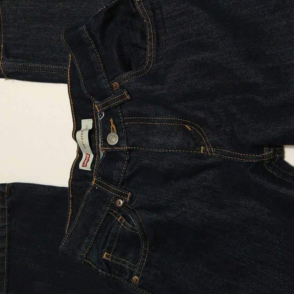 Levi's 514 Boys Youth Denim Jean's Size 27 x 27 #B-30 - Picture 6 of 7